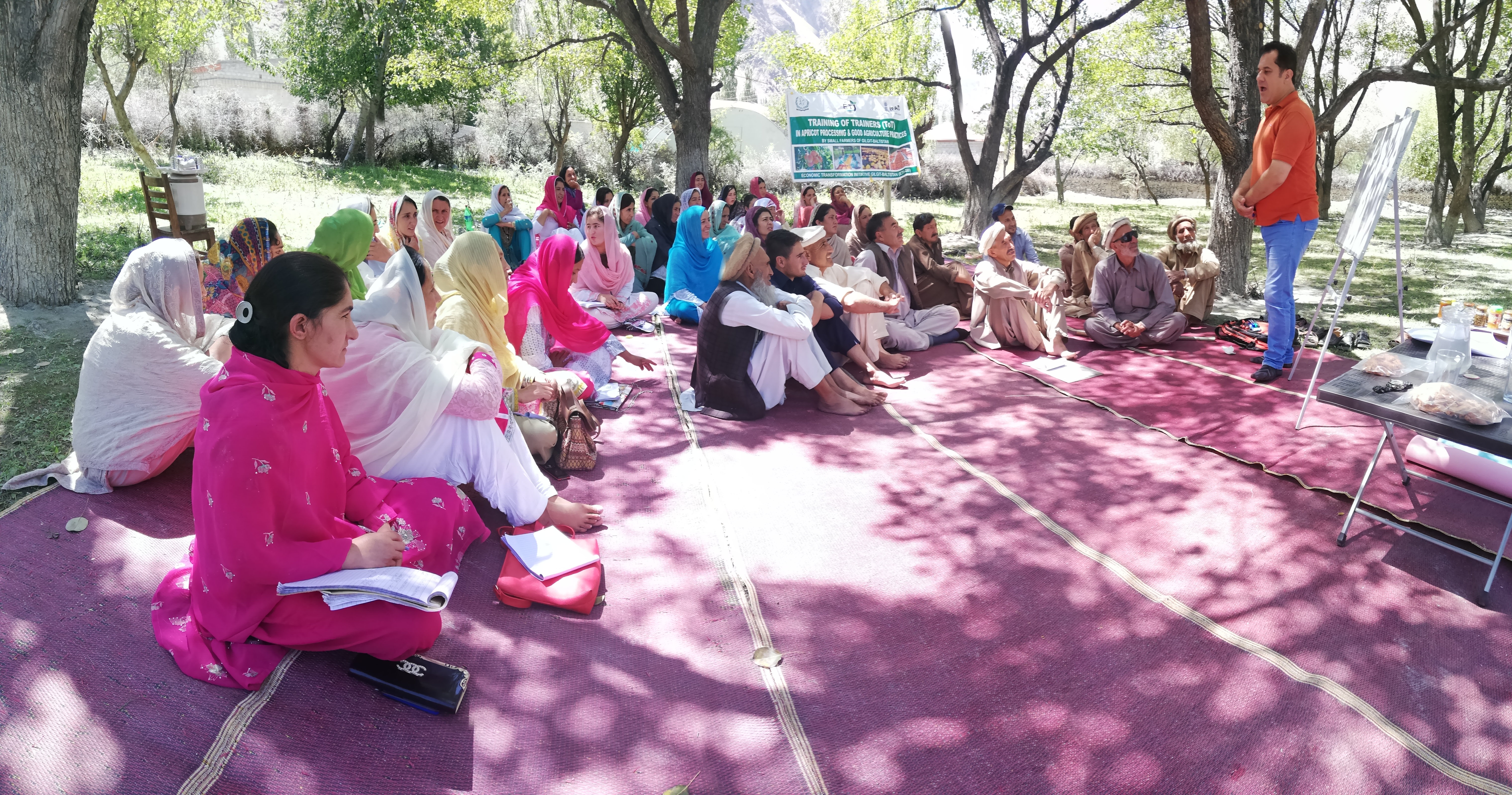 Community master trainers programme for apricot processing ΓÇö value chain development, 2018